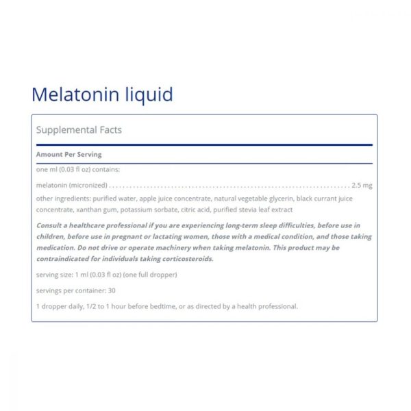 Melatonin Liquid, 1oz Online Sale - Image 2