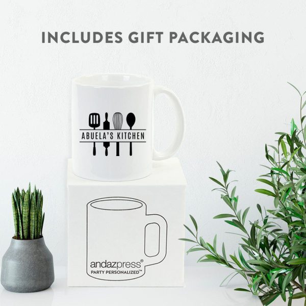 Andaz Press 11oz Family Kitchen with Utensil Graphics Coffee Mug Online - Image 3