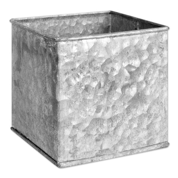Set of 6 Zinc Metal Container Vases Hot on Sale - Image 4