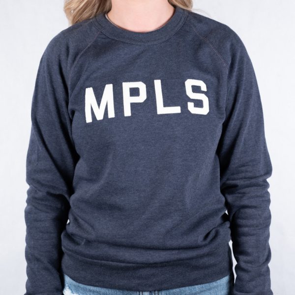 MPLS Sweatshirt - Heather Navy Sale - Image 2