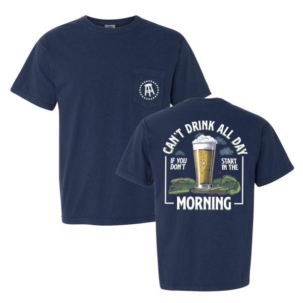 Can t Drink All Day Golf Pocket Tee Online Sale