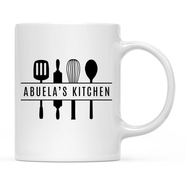 Andaz Press 11oz Family Kitchen with Utensil Graphics Coffee Mug Online