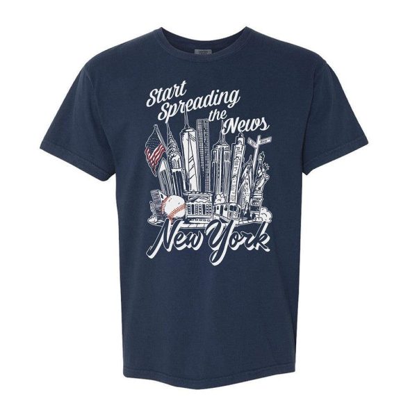 Start Spreading The News Tee Online Sale