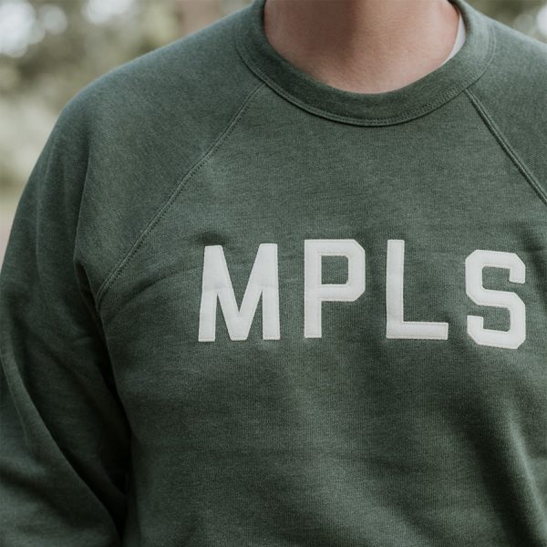MPLS Sweatshirt - Heather Forest Green For Cheap - Image 2