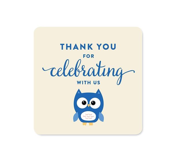 Boy Owl Baby Shower Favor Box DIY Party Favors Kit For Cheap - Image 2