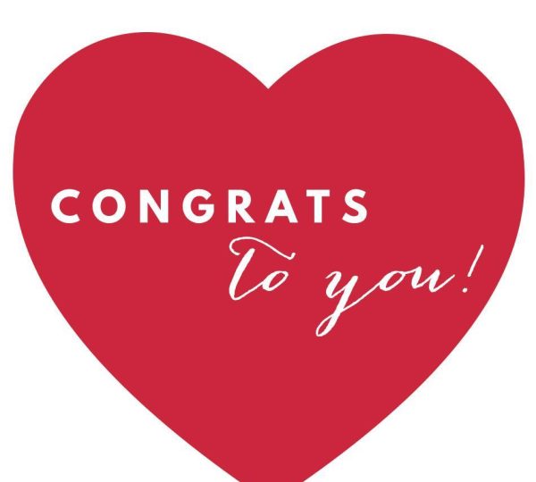 Congrats to you! Heart Gift Tags, Chic Style For Cheap - Image 4