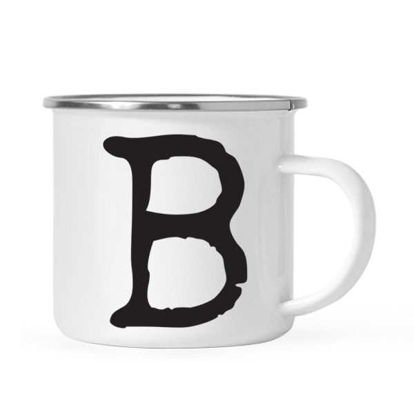 Andaz Press 11oz Typewriter Monogram Campfire Coffee Mug For Sale - Image 4
