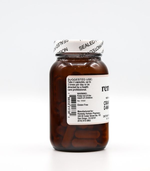 Cranberry + D-Mannose Capsules For Discount - Image 2