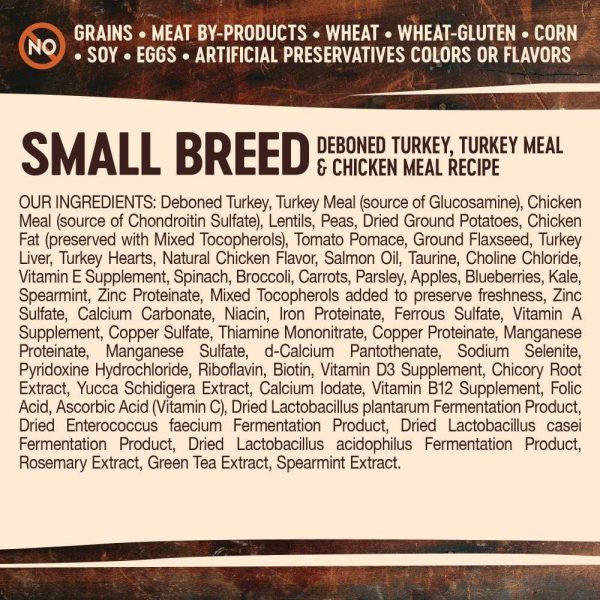 Wellness CORE RawRev Natural Small Breed Grain Free Original Turkey & Chicken with Freeze Dried Turkey Dry Dog Food Fashion - Image 5